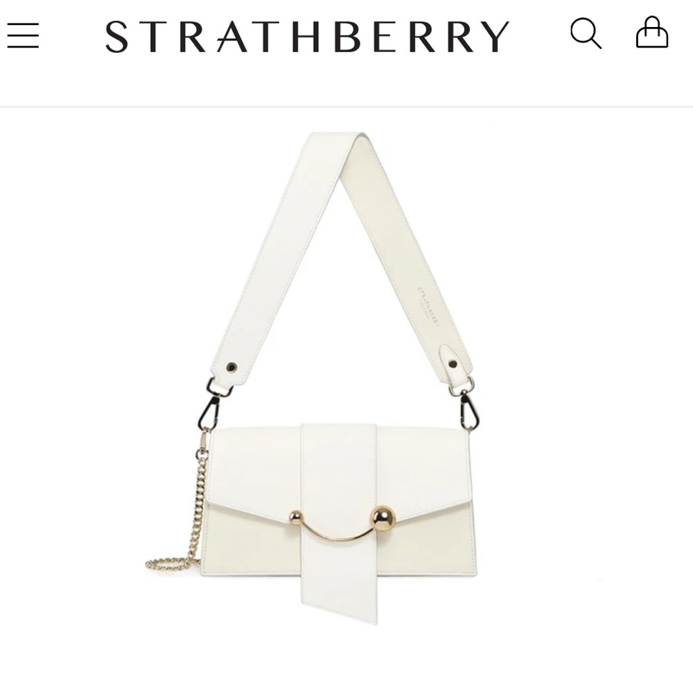MINI CRESCENT Strathberry bag